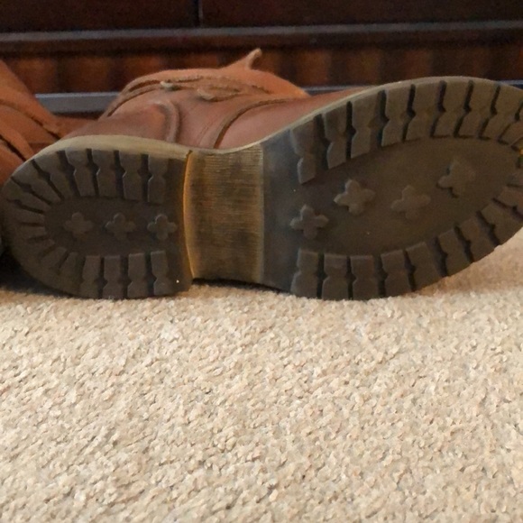 Steve Madden Banditt buckle leather combat boots - Picture 4 of 4